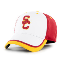 USC Trojans Men's 47 Brand Cardinal SC Interlock Crash Line Contender Hat